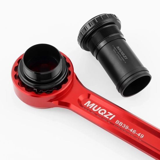 Klucz do suportu rowerowego + element dodatkowy Muqzi A-51 Czarny