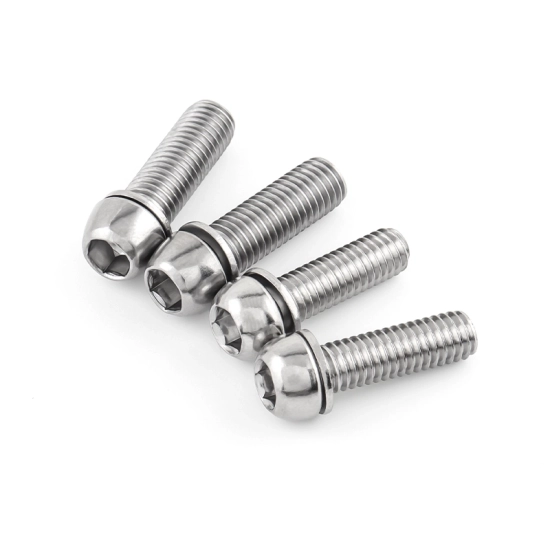 Śruba do zacisku/korby rowerowej M7x20mm Muqzi B-39 Srebrny