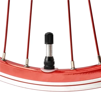 Kapturek Nasadka na wentyl Typ Samochodowy/Schrader Muqzi E-4 Czarny