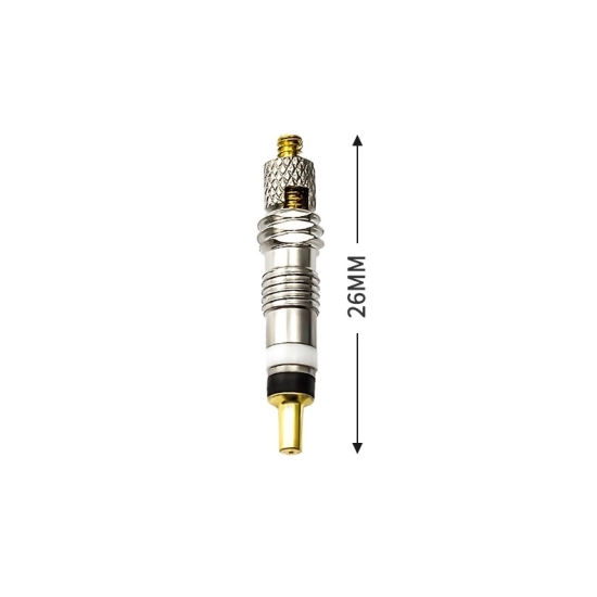 Zaworek F/V Włoski/Presta Muqzi E-13 Srebrny