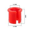 Adapter samochodowy/Schrader do zaworu Presta w kole rowerowym Muqzi E-16 Czarny