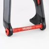 Oś przelotowa piasty koła rowerowego L130 M12x1.5 TL19 Muqzi F-24 Czarny