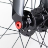 Oś przelotowa piasty koła rowerowego L130 M12x1.5 TL19 Muqzi F-24 Czarny